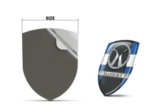 Mansory Logo Todos Autos Pro Máximo Duradero Estilo Rendimiento